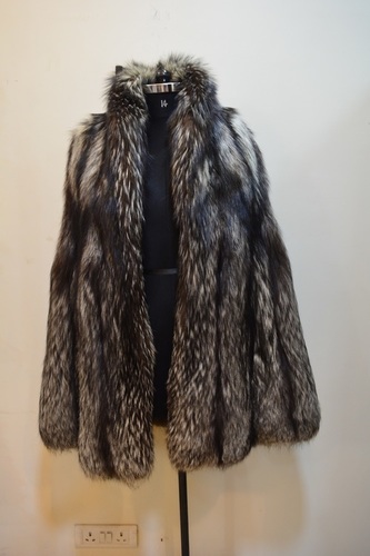 Winter Silver Fox Coat