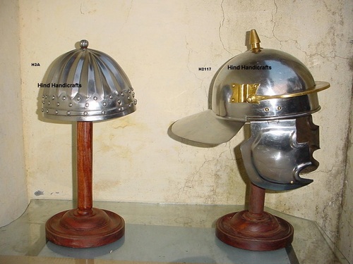Fluted pot Helmet, Roman Helmet