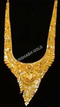Necklace Bridal do ouro