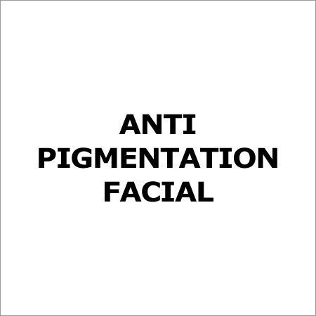 Anti Pigmentation Facial