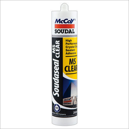 High Performance Crystal Clear Sealant Adhesive