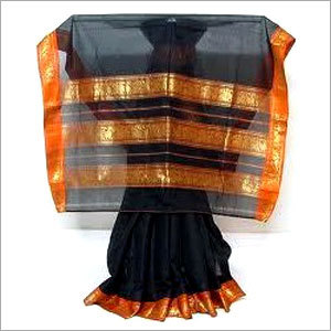 Black Cotton Sarees