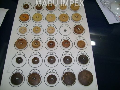 Wooden Button Mix Size