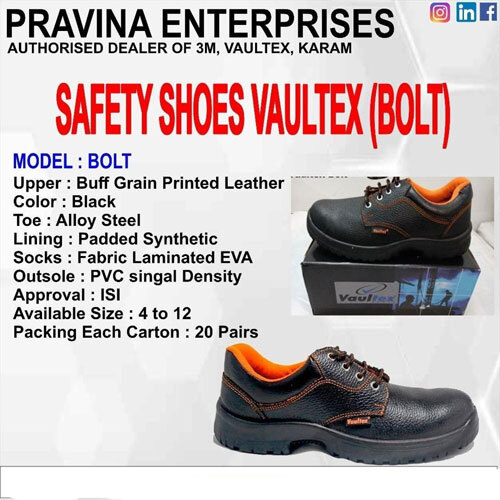 Vaultex bolt safety shoes