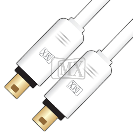 MX IEEE 1394 4 PIN MALE TO IEEE 1394 4 PIN MALE CORD - 1.5 MTRS PVC, 400Mbps, Foil & Braid Shielded, Plug and Play, EMI/RFI Protection