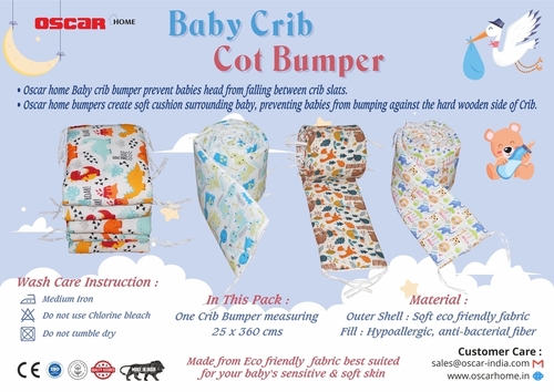 Crib Bumper Knotted