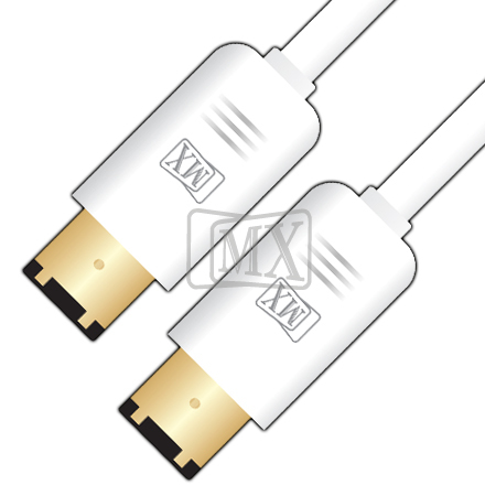 MX IEEE1394 6 PIN MALE TO IEEE 1394 6 PIN MALE CORD - 1.5 MTRS.