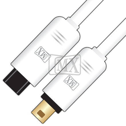 MX IEEE 1394 9 PIN MALE TO IEEE 1394 4 PIN MALE CORD - 1.5 MTRS