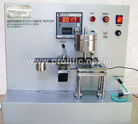 Abrasion Tester for automobile cable