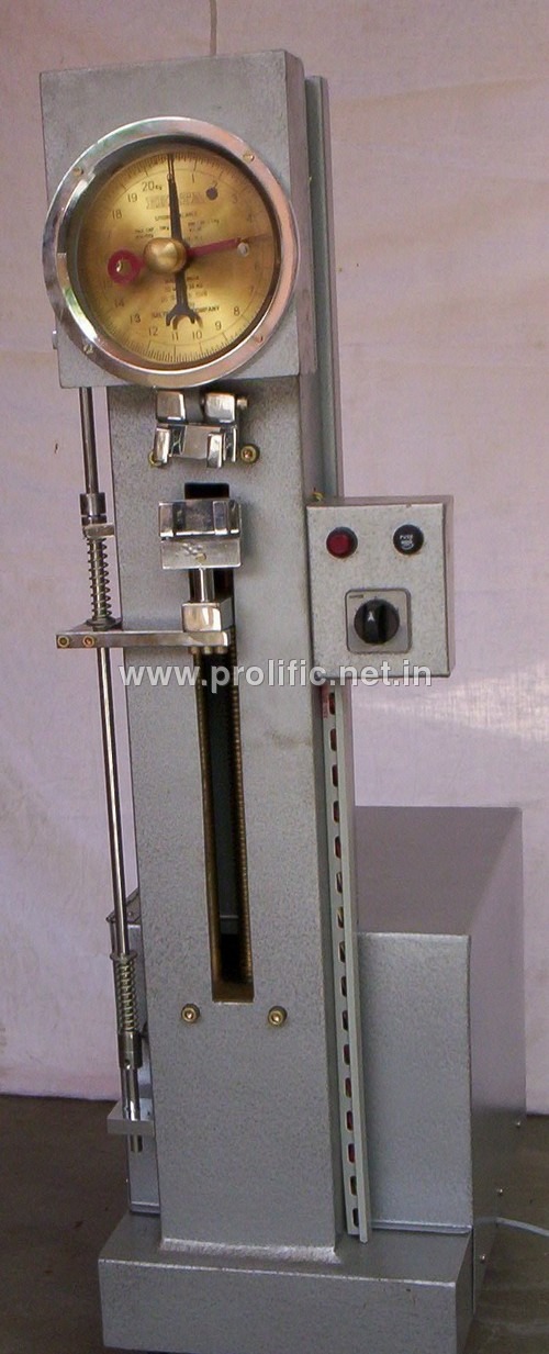 Adhesion Teser with spring dynamometer (Motorised) Adhesion Teser with spring dynamometer (Motorised)