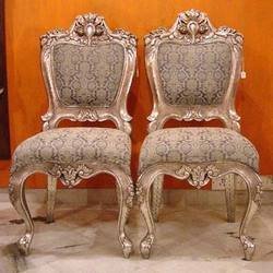 Silver Inlaid Chairs