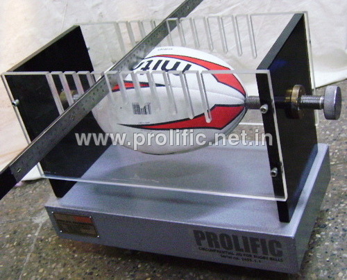 Circumferential Jig for Rugby ball