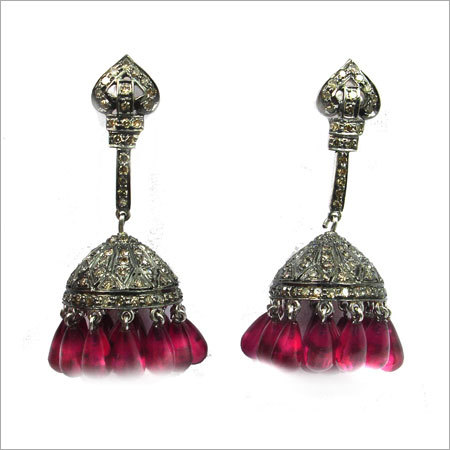 Victorian Diamond Earrings