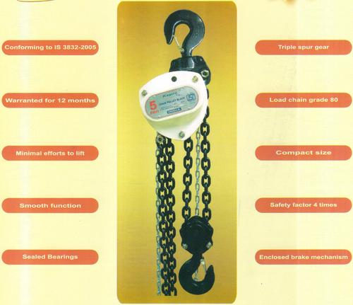 hand operated chain pulley block