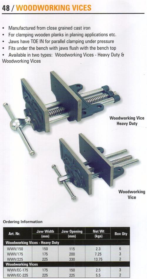woodworking vices