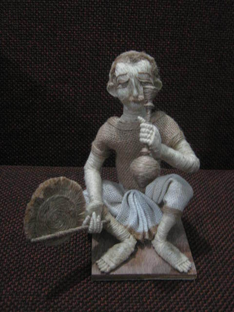 Jute Model Old Villagers Doll
