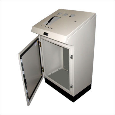 Consoles Enclosures - Sheet Steel, 1600-2400mm Depth, Off-white | Customizable, Durable, IP54 Rated, Walk-through Design, 800mm Walkway