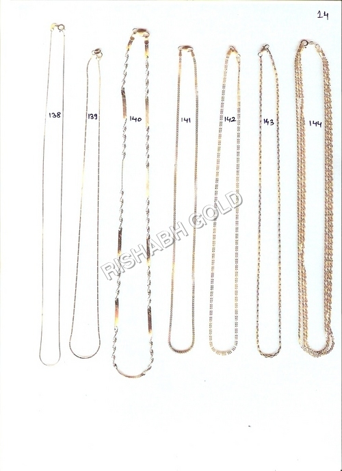 White Gold Neck Chain