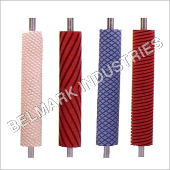 Rubber Grooved Spreader Roll