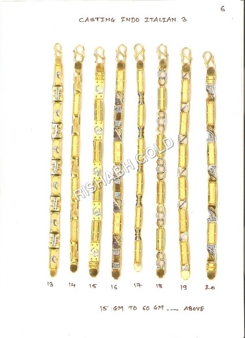 Fancy Gold Bracelets