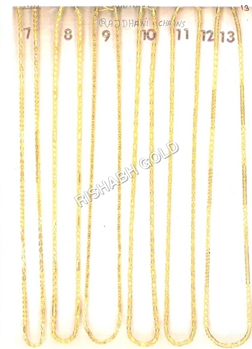 Pure Rajdhani Gold Chain