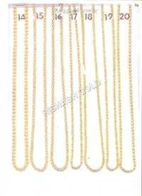 Pure Rajdhani Gold Chain Set
