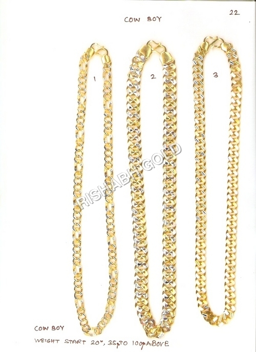 Pure Gold Chain Set