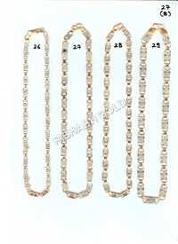 Fancy Gold Chain Set