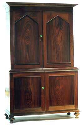 Rosewood Colonial Linen Press