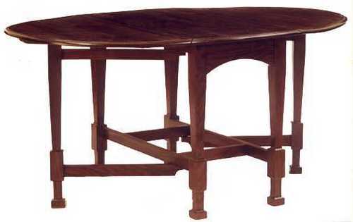 Handmade Wood Extendable Table