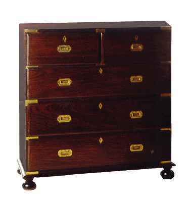 ROSEWOOD CHEST OF DRAWERS