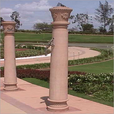 Decorative Garden Pillars