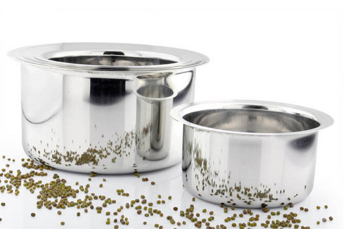 Stainless Steel Flat Bottom Tope