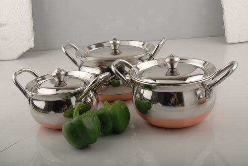 Stainless Steel Dawat Pot
