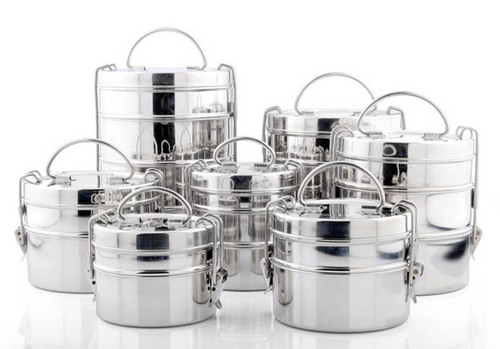 Stainless Steel Clip Tiffin