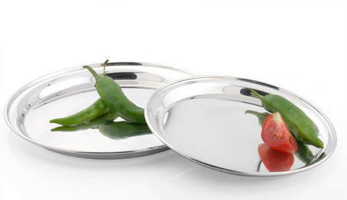 Stainless Steel Pizza Plate