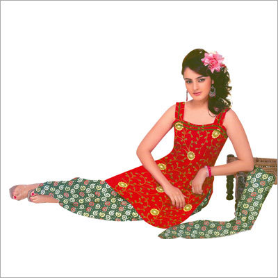 Printed Cotton Suit