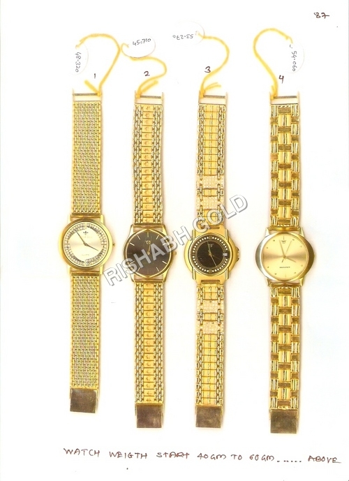 Gold Wrist Watches