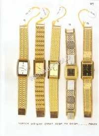 Trendy Gold Watches