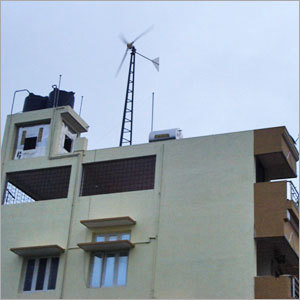 2 1 KW Solar Wind Hybrid System