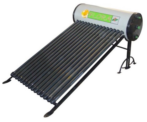 SOLAR WATER HEATING SYSTEM EVACUATED TUBE TYPE