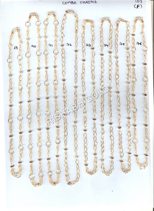 Pure Gold Chain Set