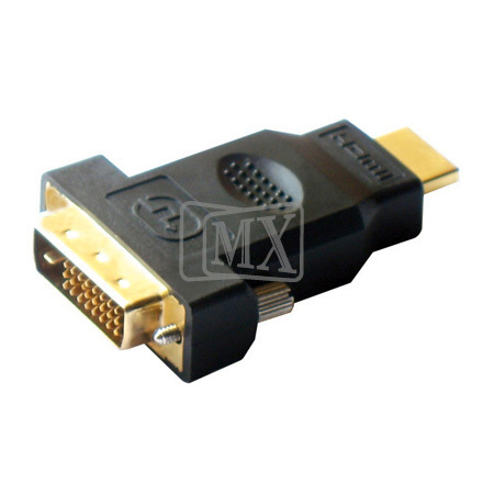 MX HDMI 19PIN MALE TO DVI-D MALE 24+1 ADAPTOR