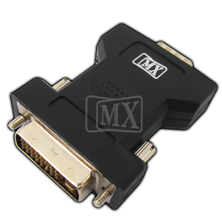 MX DVI Male to VGA Adaptors HDDB - 15 PIN MALE /DVI MALE 24 + 5 CONNECTOR
