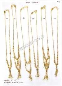 Ball Dokiya Gold Chain Set