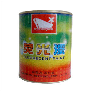 Barreled Fluorescent Paint