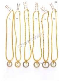 Gold Chain with Pendant