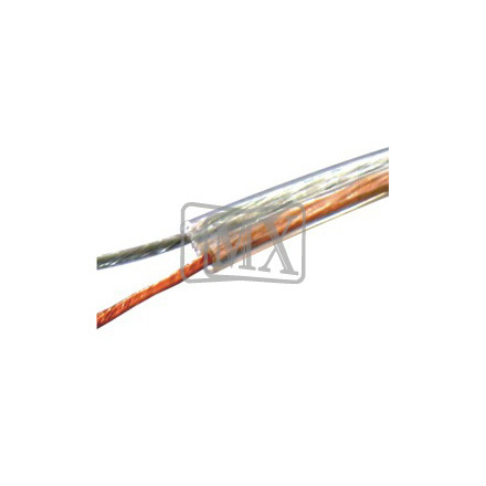 MX TRANSPARENT SPEAKER CABLE - 100 MTR