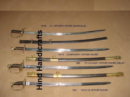 CS Cavalry Shelby Officer's sword