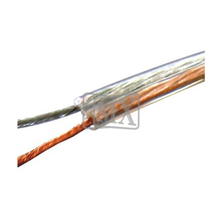 MX TRANSPARENT SPEAKER CABLE - 100 MTRS